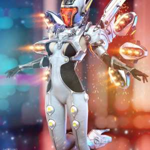 dForce Mech Dancer Outfit for Genesis 8 Female(s) dForce Mech Dancer Outfit for Genesis 8 Female(s)