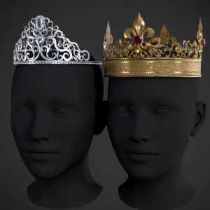 Royal Crowns for Genesis 8 Female(s) Royal Crowns for Genesis 8 Female(s)