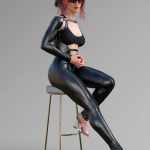 Elegant Skinny Jumpsuit for Genesis 8 Female(s) Elegant Skinny Jumpsuit for Genesis 8 Female(s)