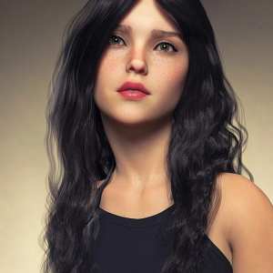 SC dForce Long Wavy Hair for Genesis 9 SC dForce Long Wavy Hair for Genesis 9