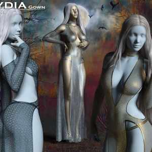 Lydia Gown for Genesis 8 and 8.1 Females Lydia Gown for Genesis 8 and 8.1 Females