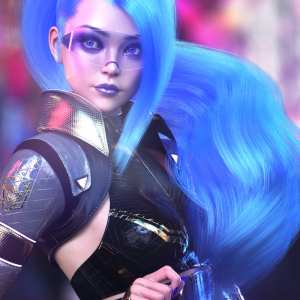 dForce Tenebris Hair for Genesis 8.1 Females dForce Tenebris Hair for Genesis 8.1 Females