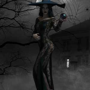 X-Fashion The Sexy Witch Outfit X-Fashion The Sexy Witch Outfit