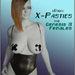 dForce X-Pasties for Genesis 8 Females dForce X-Pasties for Genesis 8 Females