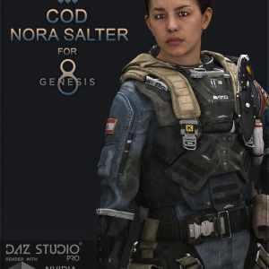 COD Nora Salter for Genesis 8 and 8.1 Female COD Nora Salter for Genesis 8 and 8.1 Female