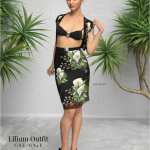 dForce – Lilium Outfit G8F dForce – Lilium Outfit G8F