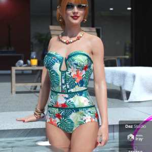 Sophisticated Swimsuit for Genesis 8 Female(s) Sophisticated Swimsuit for Genesis 8 Female(s)