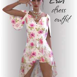 dForce Erin Holiday Dress for Genesis 8 Females dForce Erin Holiday Dress for Genesis 8 Females