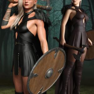 dForce Viking Princess Outfit Set for Genesis 8 and 8.1 Females dForce Viking Princess Outfit Set for Genesis 8 and 8.1 Females