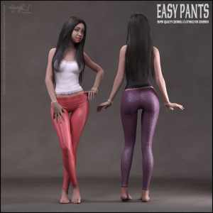 Easy Pants for Genesis 8 Easy Pants for Genesis 8