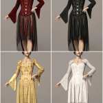 dForce Dark Vamp Outfit Texture Expansion dForce Dark Vamp Outfit Texture Expansion