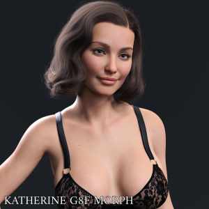 Katherine Character Morph For Genesis 8 Females Katherine Character Morph For Genesis 8 Females