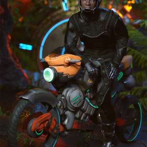 Panther Outfit for Genesis 8 and 8.1 Male Bundle Panther Outfit for Genesis 8 and 8.1 Male Bundle