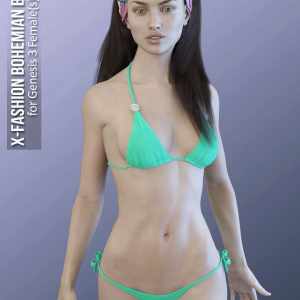 X-Fashion Bohemian Bikini for Genesis 3 Females X-Fashion Bohemian Bikini for Genesis 3 Females