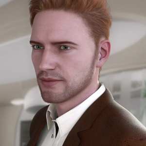 Martin Hair for Genesis 8 Males Martin Hair for Genesis 8 Males