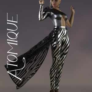 Atomique dForce pantsuit for Genesis 8 Females Atomique dForce pantsuit for Genesis 8 Females