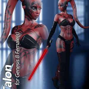 Talon for Genesis 8 Female Talon for Genesis 8 Female