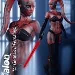 Talon for Genesis 8 Female Talon for Genesis 8 Female