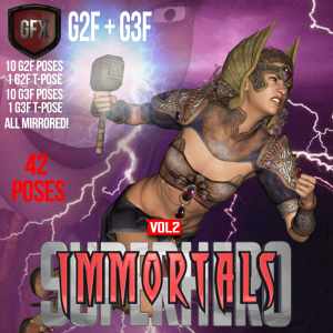 SuperHero Immortals for G2F &G3F Volume 2 SuperHero Immortals for G2F &G3F Volume 2