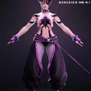 Juri Han For Genesis 8 And 8.1 Female Juri Han For Genesis 8 And 8.1 Female