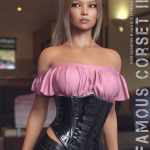 dForce Infamous Corset II for Genesis 8 and 8.1F dForce Infamous Corset II for Genesis 8 and 8.1F