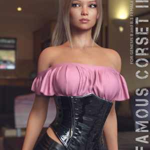 dForce Infamous Corset II for Genesis 8 and 8.1F dForce Infamous Corset II for Genesis 8 and 8.1F