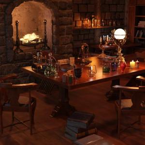 FG Alchemist Lair Scene FG Alchemist Lair Scene