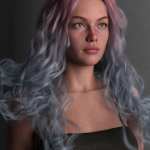 Soft Curls Long Hair Texture Expansion Soft Curls Long Hair Texture Expansion