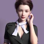 Dailey Hair for Genesis 8 and 8.1 Females Dailey Hair for Genesis 8 and 8.1 Females