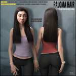 Paloma Hair for Genesis 8 Female Paloma Hair for Genesis 8 Female
