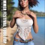 dForce Summer Festival Tube Top G8/G8.1F dForce Summer Festival Tube Top G8/G8.1F