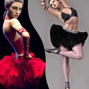 Z Ballerina Beauty Shape and Pose Mega Set Genesis 8 and 8.1 Z Ballerina Beauty Shape and Pose Mega Set Genesis 8 and 8.1