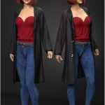 dForce Georgina Outfit for Genesis 8 and 8.1 Females dForce Georgina Outfit for Genesis 8 and 8.1 Females