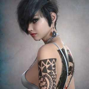 dForce Nash Hair for Genesis 8 dForce Nash Hair for Genesis 8