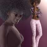 Groovy Lady dForce Hair and Clothing for Genesis 8 and 8.1 Female Groovy Lady dForce Hair and Clothing for Genesis 8 and 8.1 Female