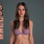 Eva for Genesis 8.1 Female Eva for Genesis 8.1 Female