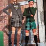 dForce Fashion Cadet Outfit Textures dForce Fashion Cadet Outfit Textures