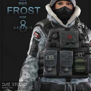 R6S Frost for Genesis 8 and 8.1 Female R6S Frost for Genesis 8 and 8.1 Female