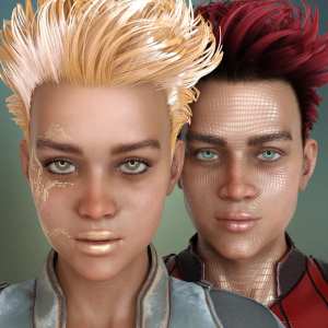 Clarity and Raze HD for Genesis 8 Female and Male Clarity and Raze HD for Genesis 8 Female and Male
