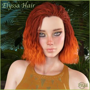 Prae-Elyssa Hair For G8 Daz Prae-Elyssa Hair For G8 Daz