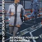 Crew Of Solaris: Corridor For G3F Crew Of Solaris: Corridor For G3F
