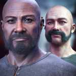 M3D Curly Facial Hair for Genesis 9 M3D Curly Facial Hair for Genesis 9