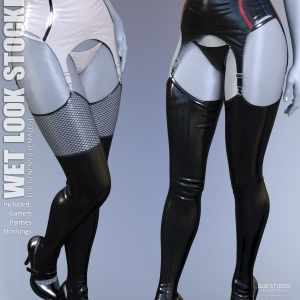 Wet Look Stockings for Genesis 8 Females Wet Look Stockings for Genesis 8 Females