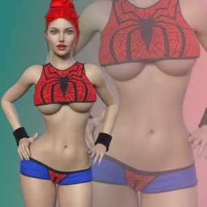 Mary Jane’s Outfit G8FG8.1F Plus Red Hair Mary Jane’s Outfit G8FG8.1F Plus Red Hair