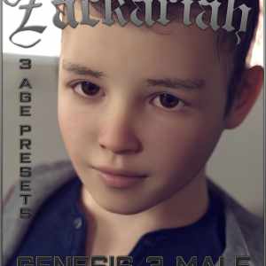 Zackariah (converted from G3M) for Genesis 8 Male Zackariah (converted from G3M) for Genesis 8 Male