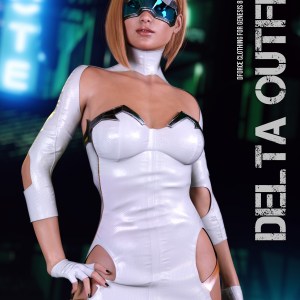 dForce Delta Outfit for Genesis 8 Females dForce Delta Outfit for Genesis 8 Females