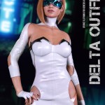 dForce Delta Outfit for Genesis 8 Females dForce Delta Outfit for Genesis 8 Females