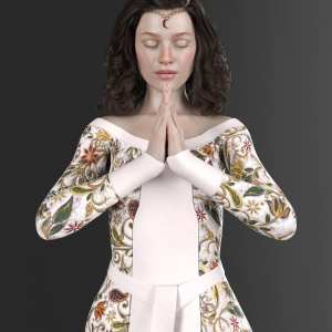 Nobility Textures for dForce Elven Dress Nobility Textures for dForce Elven Dress