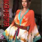 Yokohama for Japanese Kimono dForce Outfit for Genesis 8 Female(s) Yokohama for Japanese Kimono dForce Outfit for Genesis 8 Female(s)
