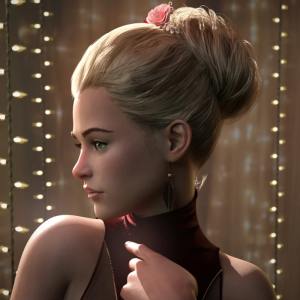 Rose Noel Updo for Genesis 8 and 8.1 Females Rose Noel Updo for Genesis 8 and 8.1 Females